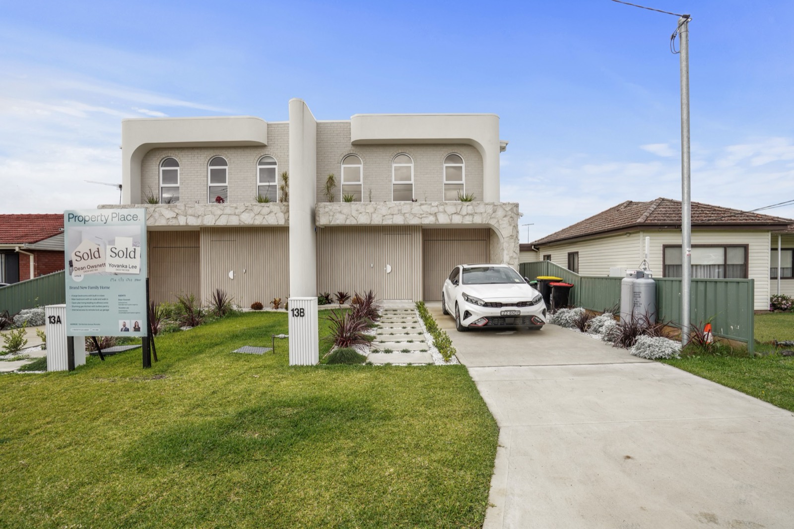 New duplex with window tinting in the Sutherland Shire