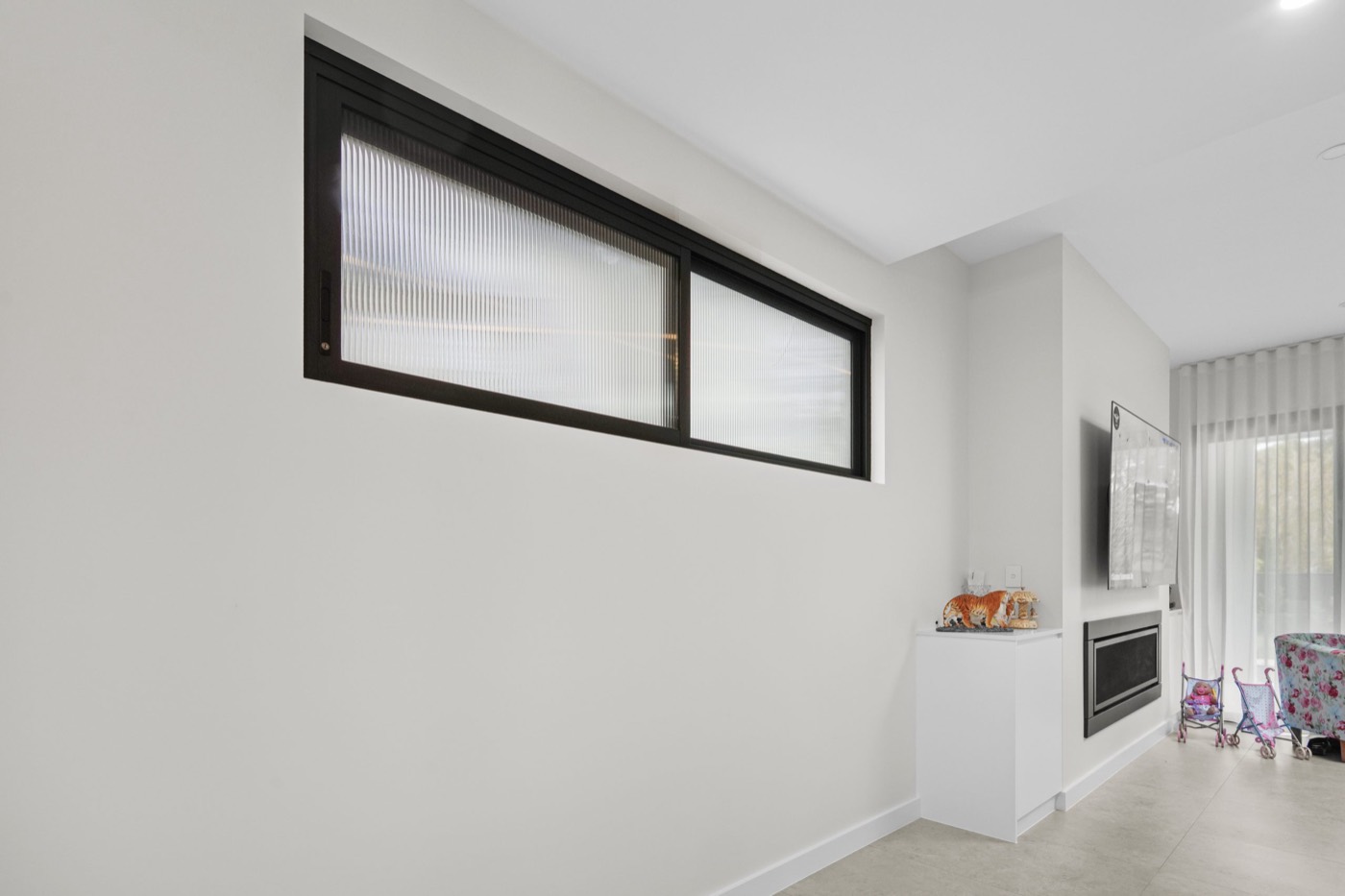 Decorative window film installation by TintCo