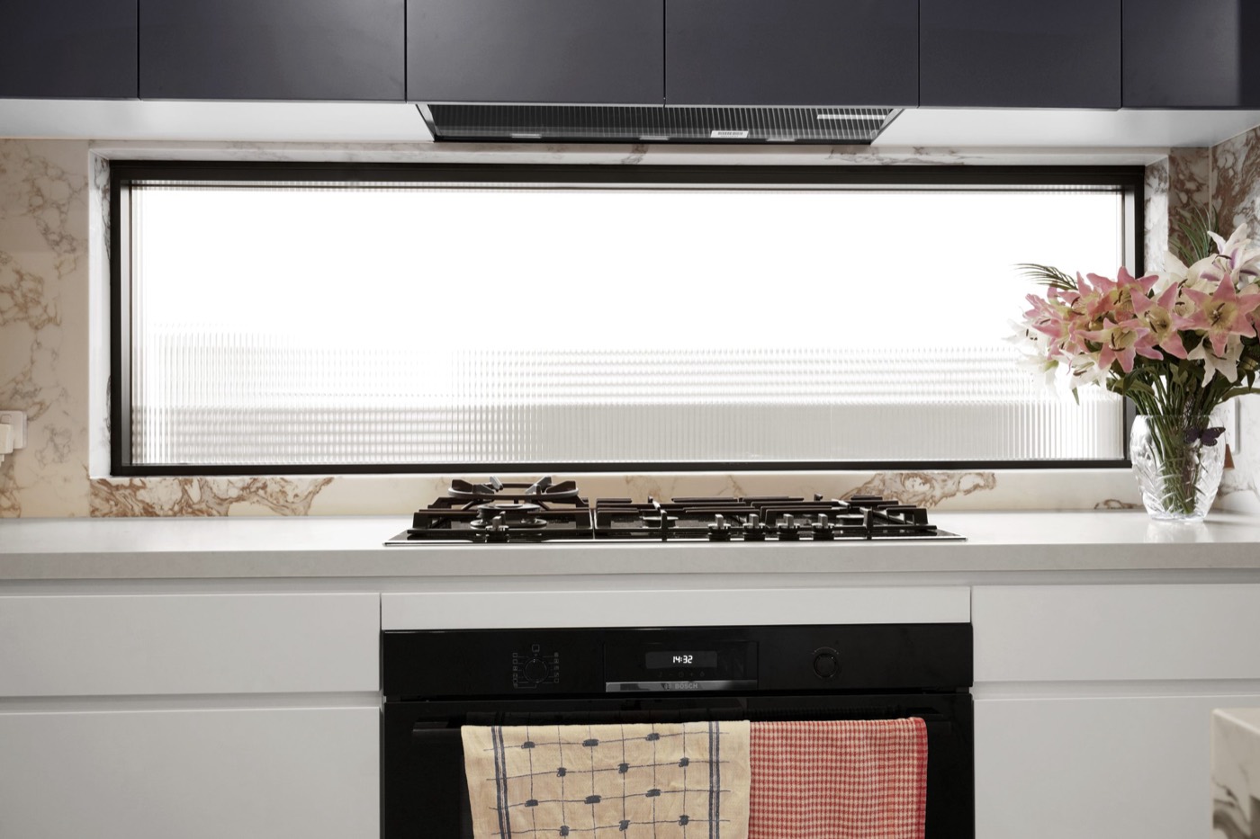 Decorative window film installation by TintCo