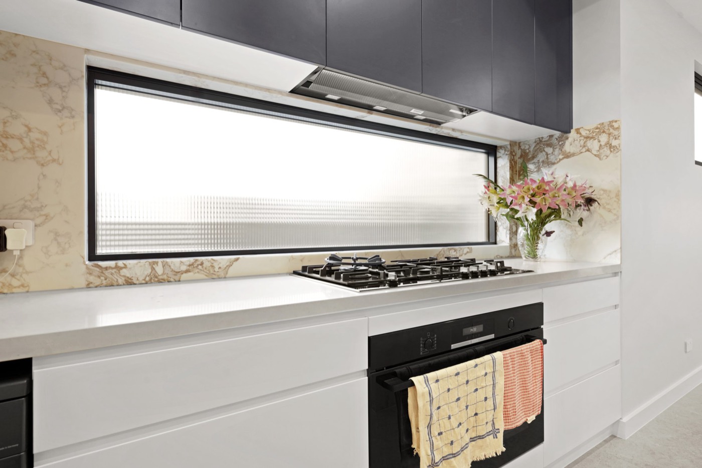 Decorative window film installation by TintCo