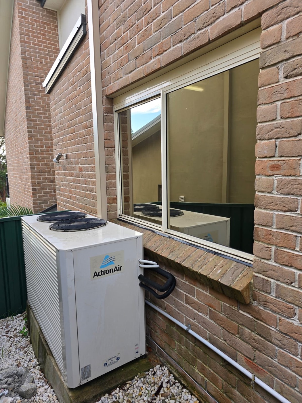 Privacy window film installation by TintCo