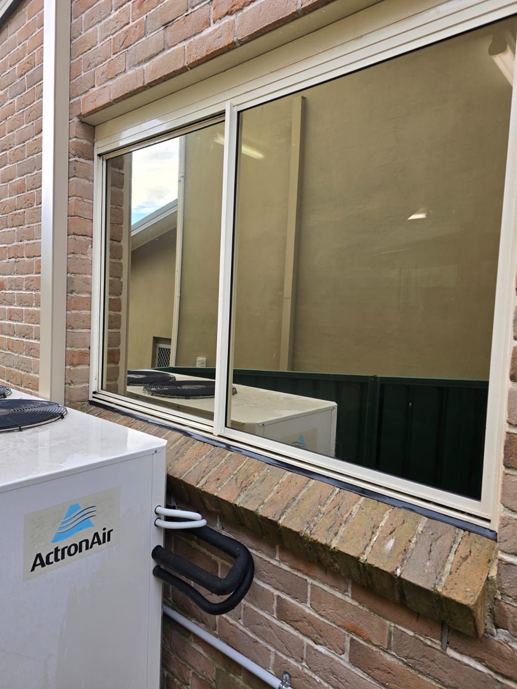 TintCo privacy film installation