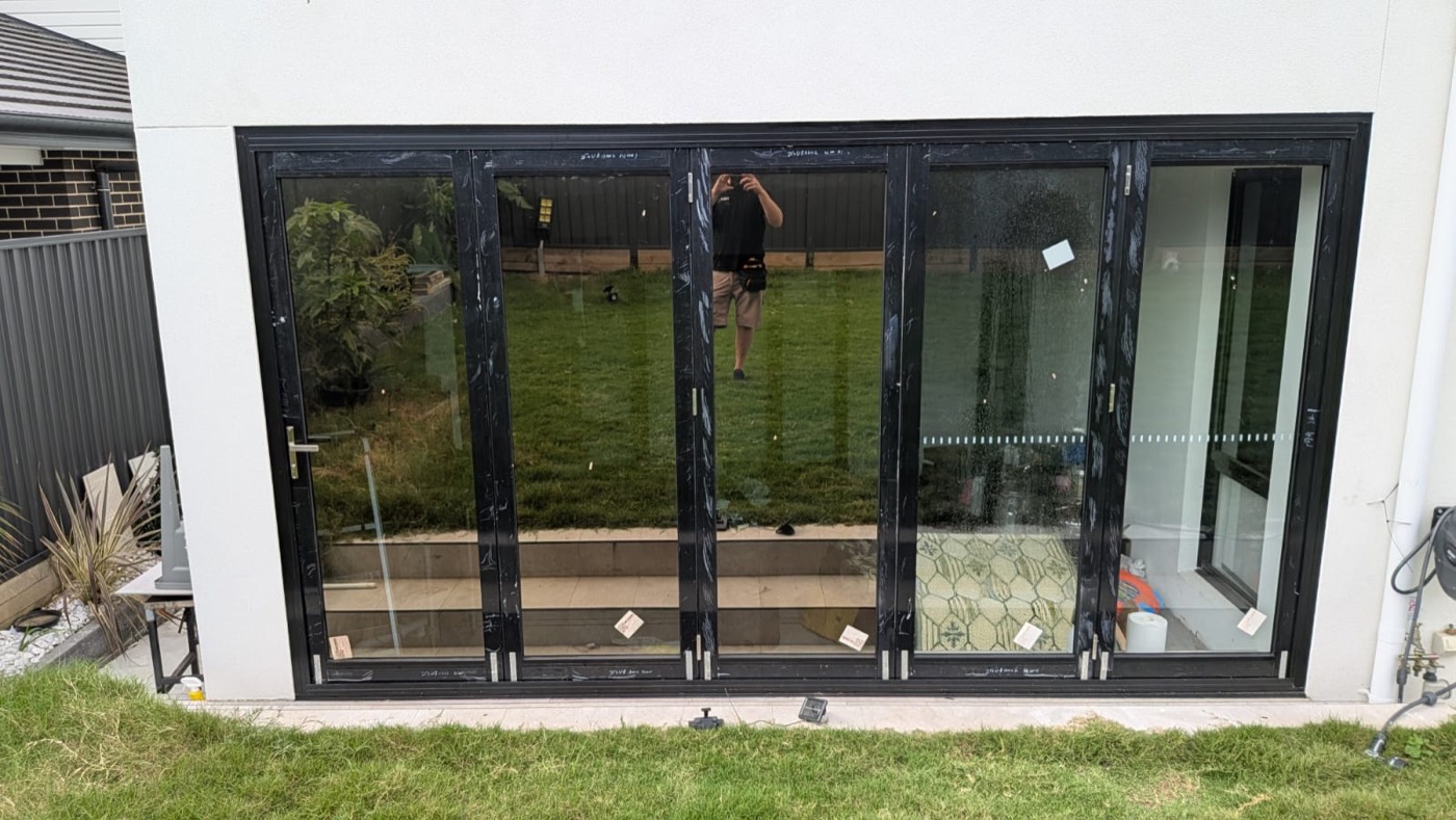 TintCo privacy film installation