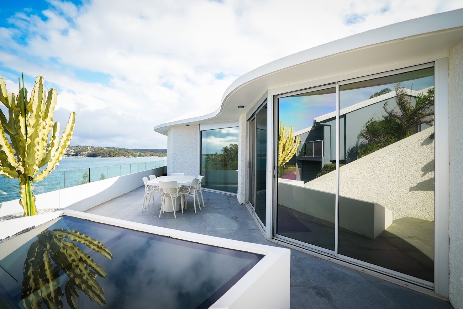 Residential window tinting on a modern Sydney home
