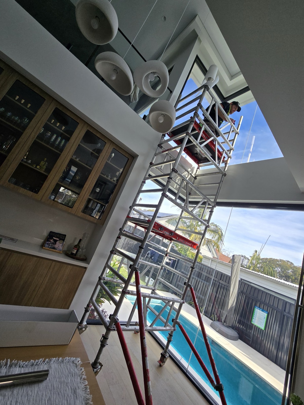 TintCo installers at work on a Sydney home